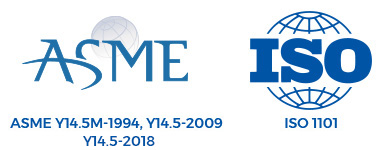 ASME Y14.5M-1994 Y14.5-2009 ISO 1101